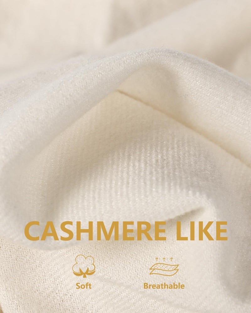 Sofier Pashmina Shawls And Wraps for Women for Evening Dress Warm Winter Scarf Wedding Bride Bridesmaid Gifts Cashmere Feel - Image 3